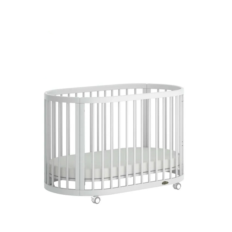 Cuna Ovalada De Madera Modelo De Lujo Marca Boori Australia