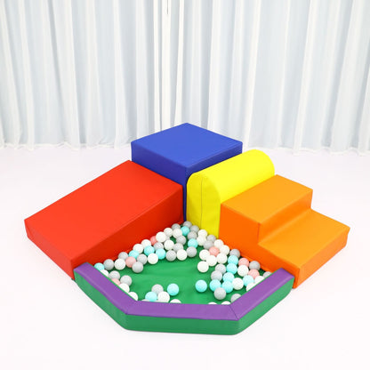 Piscina De Pelotas Y Circuito Modular Psicomotricidad Ayukan