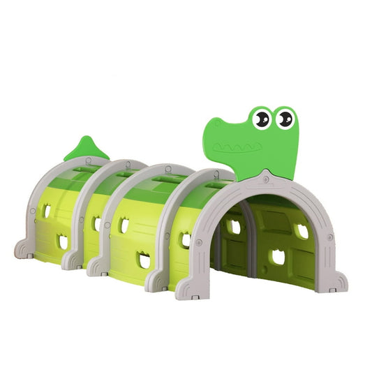 Túnel De Escalada Para Niños Diseño Cocodrilo Ayukan