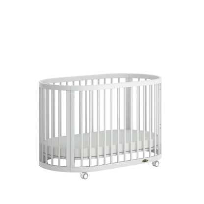 Cuna Ovalada De Madera Modelo De Lujo Marca Boori Australia