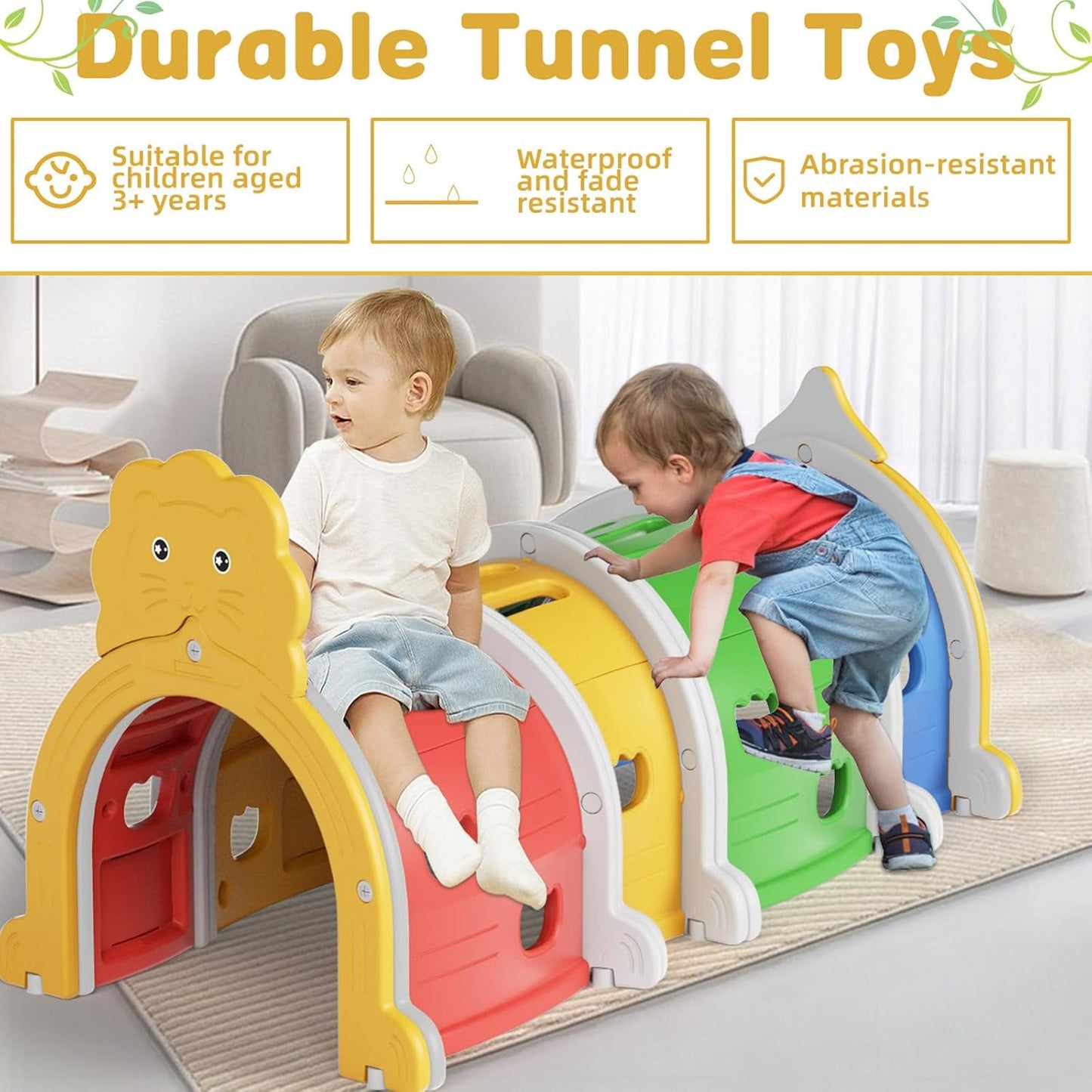 Túnel De Escalada Para Niños Diseño León Ayukan