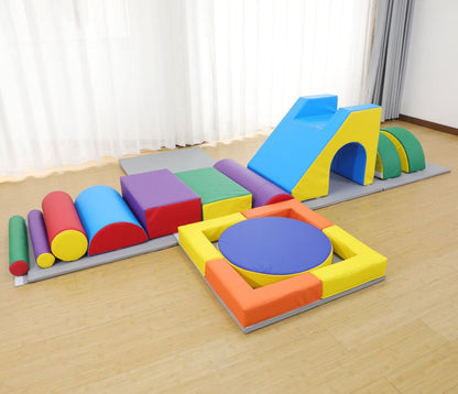 Circuito Modular Psicomotricidad Playroom 16 Piezas