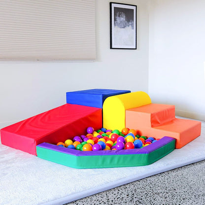 Piscina De Pelotas Y Circuito Modular Psicomotricidad Ayukan