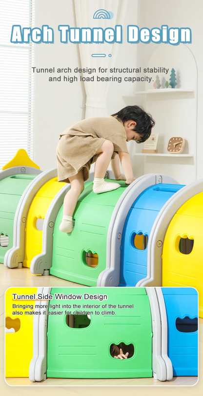 Túnel De Escalada Para Niños Diseño León Ayukan