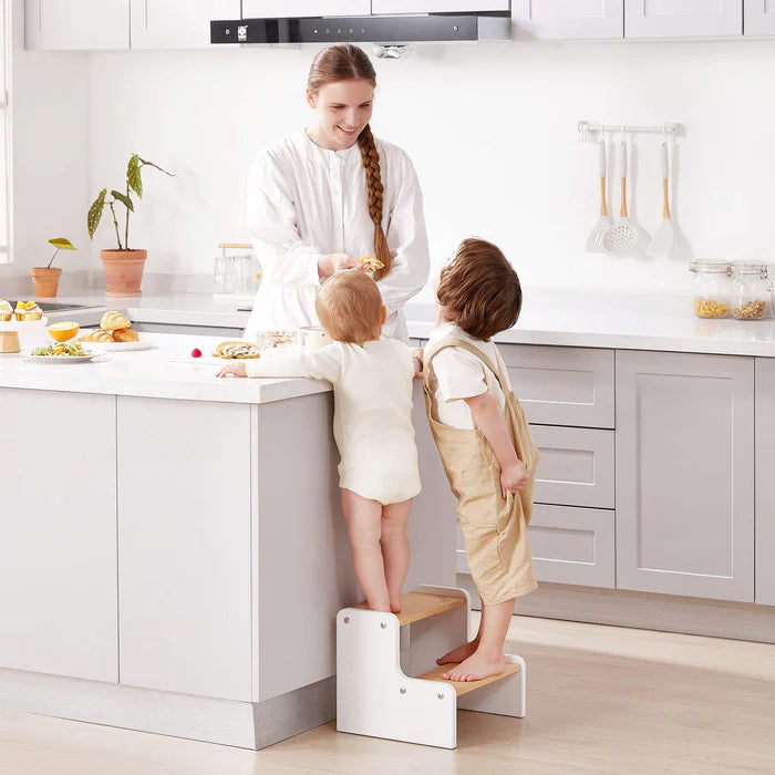 Taburete Infantil De Madera Boori Metodología Montessori