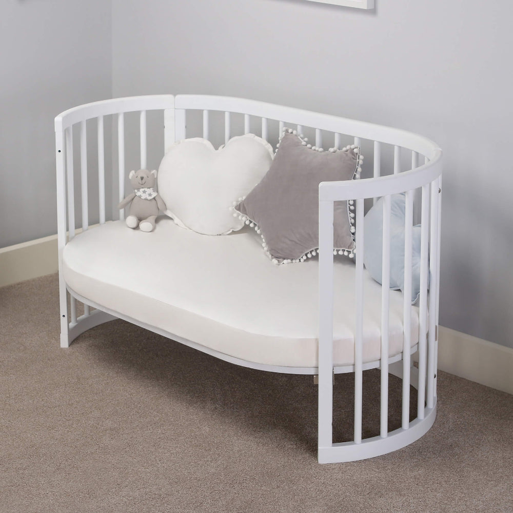 Cuna Ovalada De Madera Modelo De Lujo Marca Boori Australia