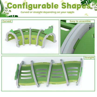 Túnel De Escalada Para Niños Diseño Cocodrilo Ayukan