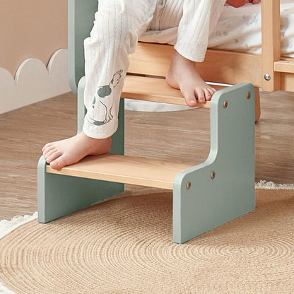 Taburete Infantil De Madera Boori Metodología Montessori
